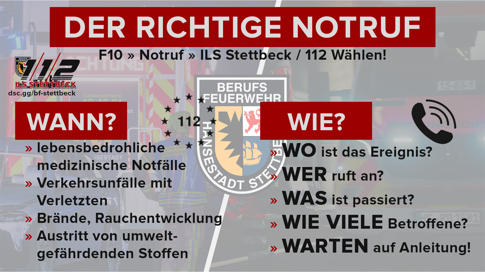 Der richtige Notruf